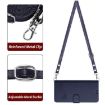 Samsung Galaxy A07 4G Cat Rat Embossed RFID Leather Case with Lanyard - 3