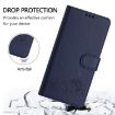 Samsung Galaxy A17 5G Cat Rat Embossed RFID Leather Case with Lanyard - 4