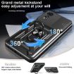 ZTE nubia Neo 2 Phone Case Blue - Sliding Camera Cover TPU+PC Design - 9