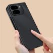Google Pixel 10 Pro Fold Ultra-thin Leather Phone Case - Orange - 4