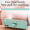 Samsung Galaxy A06 4G XINLI 6D Electroplate TPU Case with Ring Holder - 4