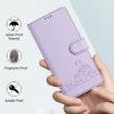 Xiaomi Civi 5 Pro 5G Cat Rat Embossed RFID Leather Case with Lanyard - 6