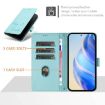 OnePlus Ace 5 Ultra Smile Embossing RFID Leather Case Mint Green - 3