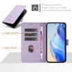OnePlus Ace 5 Ultra Smile Embossing RFID Leather Case Light Purple - 3