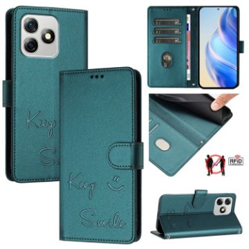 Ulefone Note 18 Ultra 5G Peacock Green RFID Leather Phone Case - 1