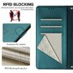Ulefone Note 18 Ultra 5G Peacock Green RFID Leather Phone Case - 7