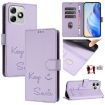 Ulefone Note 18 Ultra 5G Light Purple RFID Leather Phone Case - 1