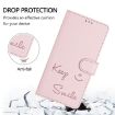Xiaomi 15S Pro 5G Pink Smile Embossing RFID Leather Phone Case - 5