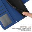 Redmi A5/Poco C71 Sunflower Embossed Flip Leather Case Dark Blue - 7