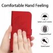 Redmi A5/Poco C71 Sunflower Embossed Flip Leather Case with Lanyard - 4