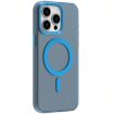 iPhone 13 Pro Max Candy Magsafe PC Hybrid TPU Case - Blue - 4