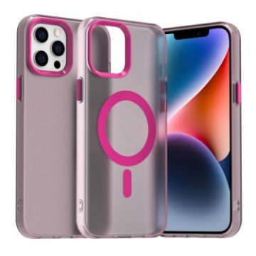 iPhone 12 Pro Red Candy Magsafe PC Hybrid TPU Case - 1