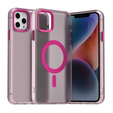 iPhone 11 Pro Max Red Candy Magsafe PC Hybrid TPU Case - 1