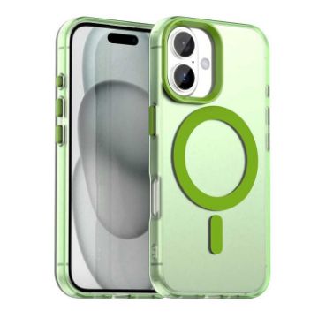 iPhone 17 Candy Magsafe PC Hybrid TPU Case - Green - 1