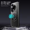 Huawei Pura 80 Pro 5G Black Rotating Holder Frosted Metal Phone Case - 9