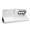 itel A95 5G Silver Honeycomb Dot Texture Leather Phone Case - 5
