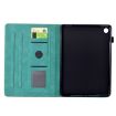 Samsung Galaxy Tab A8 10.5 2021 Cats Embossed Leather Case Light Blue - 3