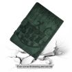 Samsung Galaxy Tab A7 2020 T500 Cats Embossed Leather Case Green - 6