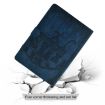 Samsung Galaxy Tab A7 2020 T500 Cats Embossed Leather Case Dark Blue - 6