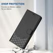 Ulefone Note 14 RFID Leather Phone Case - Honeycomb Embossing Black - 7