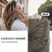 Xiaomi 15S Pro 5G Grey Embossed Butterfly Leather Phone Case - 7