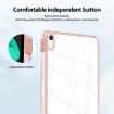 iPad Pro 13 2024 Pink Acrylic Hybrid TPU Case with Pen Slot - 7