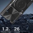 Redmi 13 4G Global Silver CD Texture Camshield Magnetic Case - 7