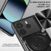 Redmi Note 14 4G Rose Gold Camshield Magnetic Holder Phone Case - 5