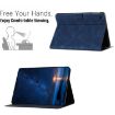 Samsung Galaxy Tab A8 10.5 2021 Cat Leather Case - Blue - 5