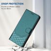 Realme 14 5G/14T 5G Peacock Green RFID Leather Phone Case - 7