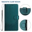 Realme Narzo 80/14 Pro 5G Peacock Green RFID Leather Case India - 5