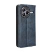Xiaomi Civi 5 Pro 5G Blue Leather Phone Case with Magnetic Buckle - 3