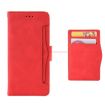 Xiaomi Civi 5 Pro 5G Red Leather Phone Case with Card Slots - 4