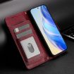 Infinix GT 30 Pro Dark Red Leather Phone Case with Multi-Card Slots - 2