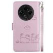 Tecno Spark 30 4G Rose Gold Cute Cats RFID Leather Phone Case - 3