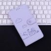 Infinix Hot 50 Pro 4G Purple Cute Cats RFID Leather Phone Case - 8