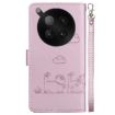 Infinix Zero 40 4G/5G Rose Gold Cute Cats RFID Leather Case - 3