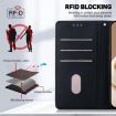 Infinix Zero 40 4G/5G Black RFID Leather Phone Case with Cute Cats - 7