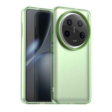 Xiaomi 14 Ultra Green Shockproof Candy PC Hybrid TPU Phone Case - 1