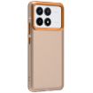 Redmi K70 Shockproof Phone Case - Candy Orange PC Hybrid TPU - 4