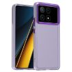 Redmi K70E Shockproof Phone Case - Candy PC Hybrid TPU, Purple - 1