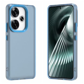 Redmi Turbo 3 Candy PC Hybrid TPU Shockproof Phone Case - Blue - 1