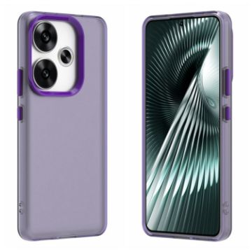 Redmi Turbo 3 Shockproof Phone Case - Purple Candy PC Hybrid TPU - 1