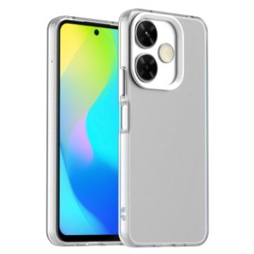 Redmi Note 13R Shockproof Phone Case - White Candy PC Hybrid TPU - 1