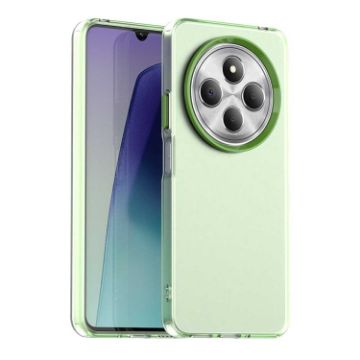 Redmi 14R Green Shockproof Phone Case - Candy PC Hybrid TPU Cover - 1