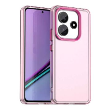 Redmi Note 14 5G Shockproof Phone Case - Red Candy PC Hybrid TPU - 1