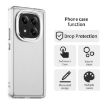 Redmi Note 14 Pro+ 5G Shockproof Phone Case, White, Hybrid TPU/PC - 4