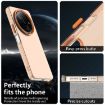 Redmi A3x Orange Shockproof Phone Case - Candy PC Hybrid TPU Cover - 3