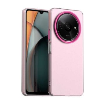 Redmi A3x Shockproof Phone Case - Candy PC Hybrid TPU (Red) - 1