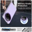 Redmi A3x Shockproof Phone Case - Candy PC Hybrid TPU, Purple - 2